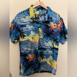 Palmwave Hawaiian Shirt Medium Men’s